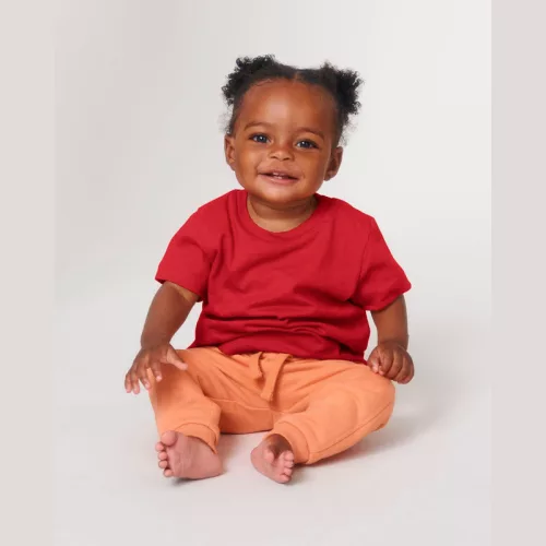 Baby Creatorbabies póló (0-6 m/56-68cm, Red)