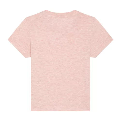 Baby Creatorbabies póló (0-6 m/56-68cm, Cream Heather Pink)