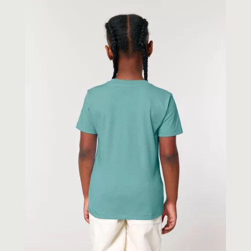 Mini Creator 2.0 gyerekpóló (5-6/110-116cm, Teal Monstera)