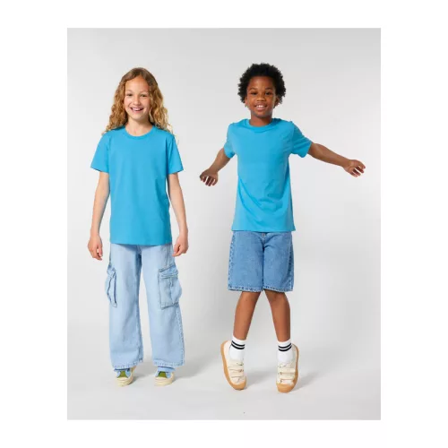 Mini Creator 2.0 gyerekpóló (3-4/98-104cm, Aqua Blue)
