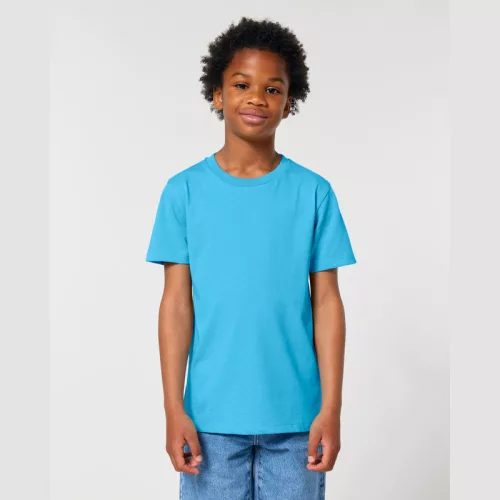 Mini Creator 2.0 gyerekpóló (3-4/98-104cm, Aqua Blue)