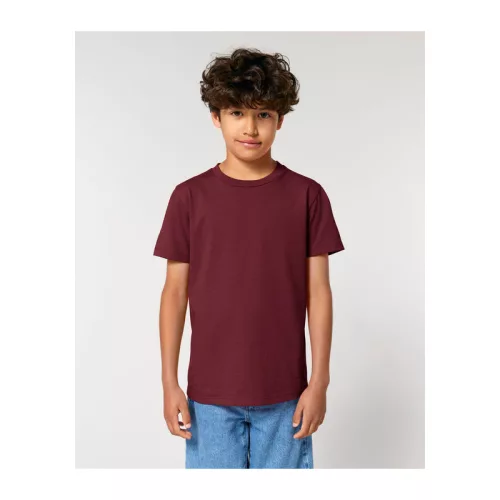 Mini Creator 2.0 gyerekpóló (7-8/122-128cm, Burgundy)