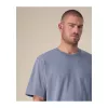 Freestyler Vintage nehézsúlyú póló (XS, G. Dyed Blue Grey)
