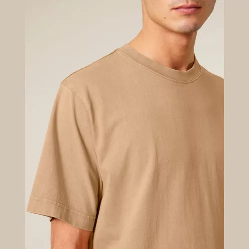 Freestyler Vintage nehézsúlyú póló (L, G. Dyed Latte)
