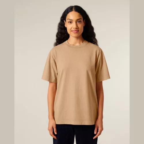 Freestyler Vintage nehézsúlyú póló (S, G. Dyed Latte)