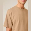Freestyler Vintage nehézsúlyú póló (XL, G. Dyed Latte)