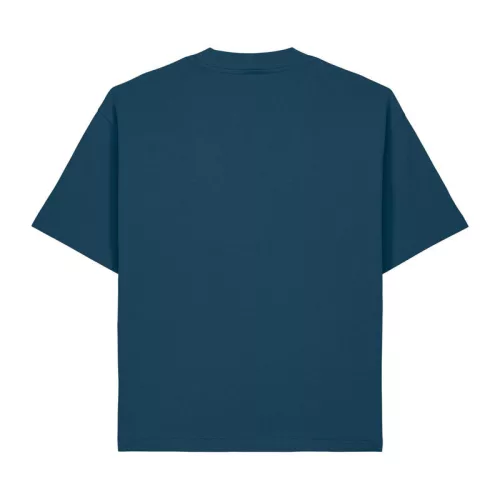 Ikonikus, közepesen vastag uniszex lezser póló (3XL, Teal)