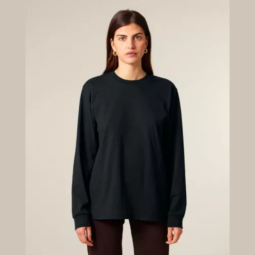 Freestyler hosszú ujjú póló (S, Black)