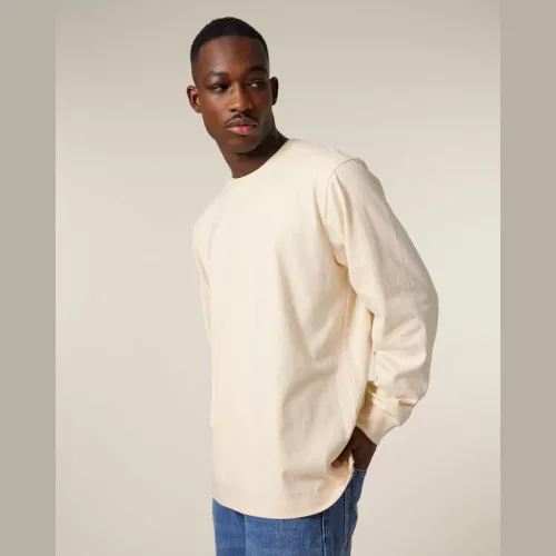 Freestyler hosszú ujjú póló (L, Natural Raw)