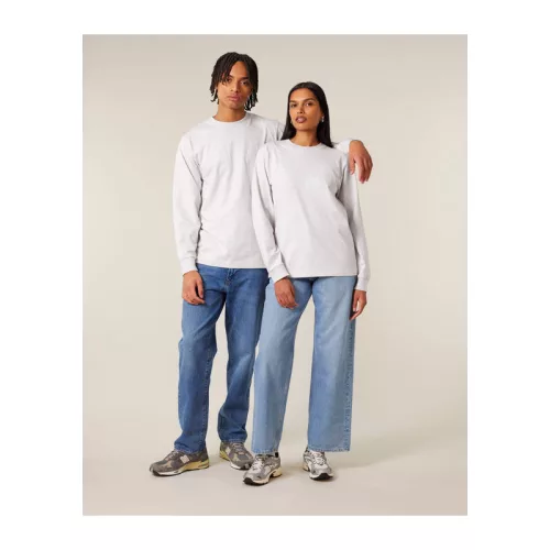 Freestyler hosszú ujjú póló (2XL, Cool Heather Grey)