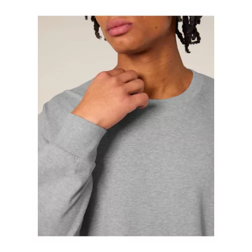 Freestyler hosszú ujjú póló (S, Heather Grey)