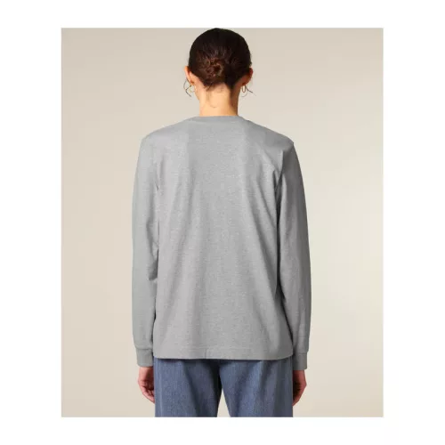 Freestyler hosszú ujjú póló (3XL, Heather Grey)