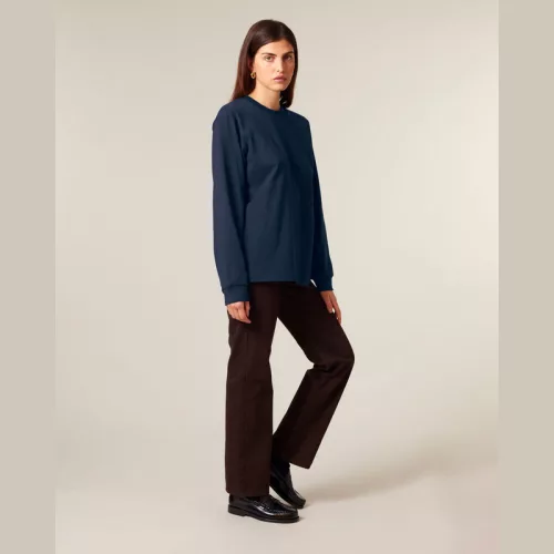 Freestyler hosszú ujjú póló (3XL, French Navy)