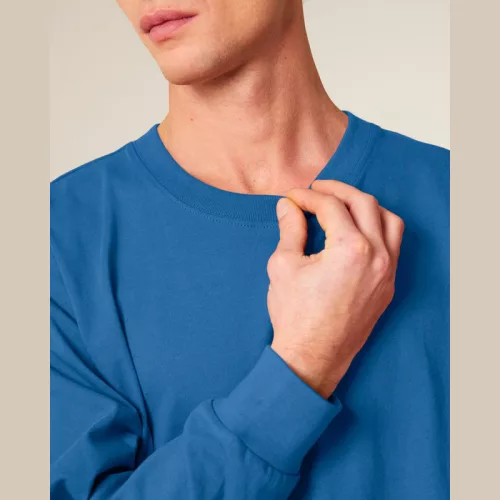 Freestyler hosszú ujjú póló (XL, Mindful Blue)