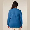 Freestyler hosszú ujjú póló (3XL, Mindful Blue)