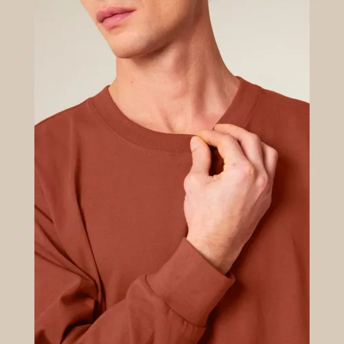 Freestyler hosszú ujjú póló (3XL, Heritage Brown)