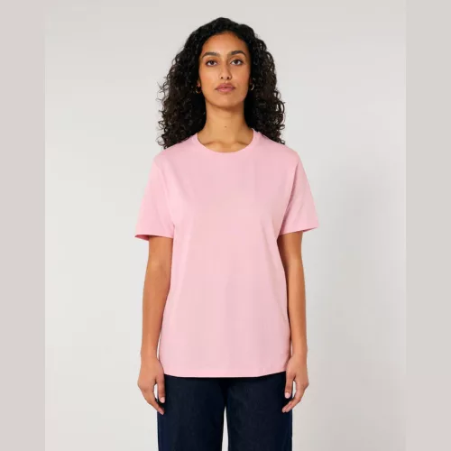 Rocker Tubular uniszex póló (S, Cotton Pink)