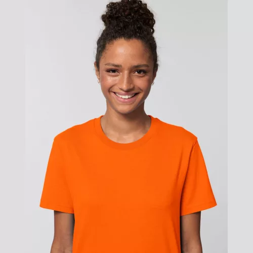 Rocker Tubular uniszex póló (XS, Bright Orange)