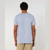Rocker Tubular uniszex póló (L, Serene Blue)