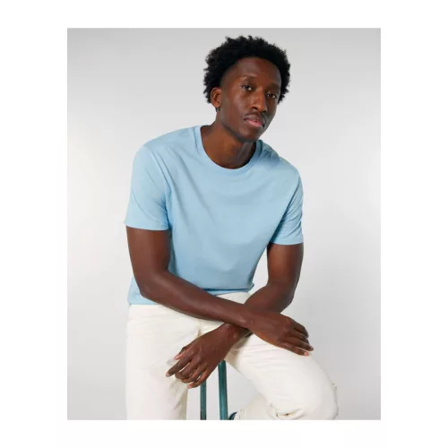 Rocker Tubular uniszex póló (L, Sky blue)