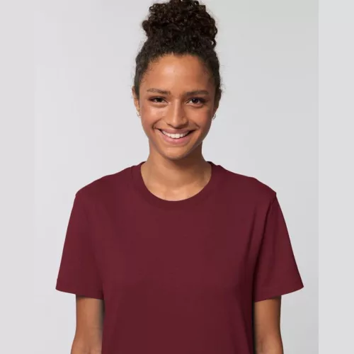 Rocker Tubular uniszex póló (L, Burgundy)