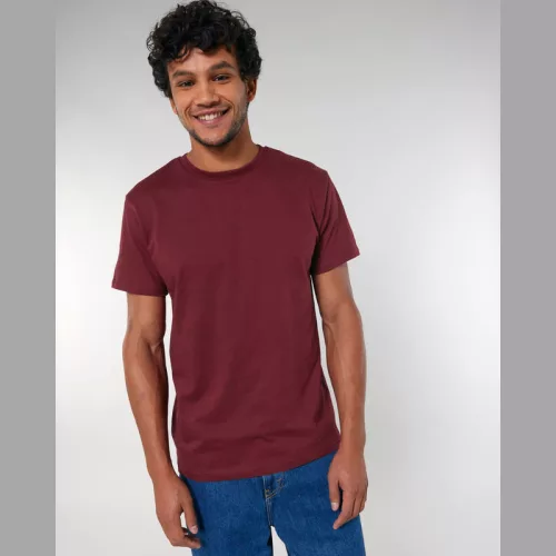 Rocker Tubular uniszex póló (L, Burgundy)