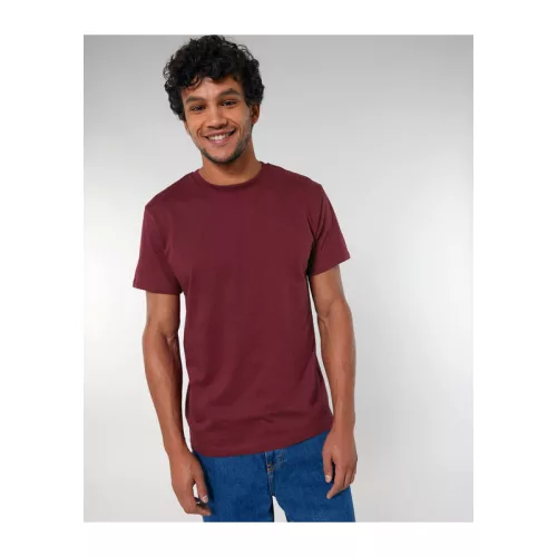 Rocker Tubular uniszex póló (S, Burgundy)