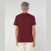 Rocker Tubular uniszex póló (XL, Burgundy)