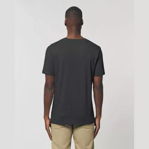Rocker Tubular uniszex póló (L, Dark Heather Grey)