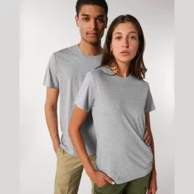 Rocker Tubular uniszex póló (S, Dark Heather Grey)