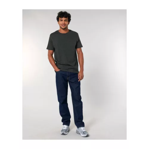 Rocker Tubular uniszex póló (XL, Dark Heather Grey)