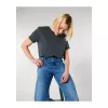 Rocker Tubular uniszex póló (XS, India Ink Grey)