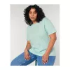 Rocker Tubular uniszex póló (XL, Caribbean Blue)
