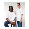Freestyler uniszex nehézsúlyú póló (L, White)