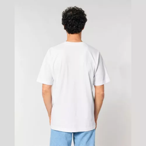 Freestyler uniszex nehézsúlyú póló (L, White)