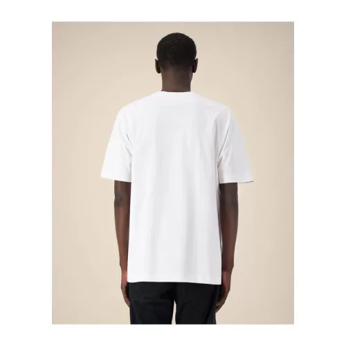 Freestyler uniszex nehézsúlyú póló (L, White)