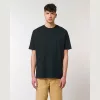 Freestyler uniszex nehézsúlyú póló (L, Black)