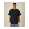 Freestyler uniszex nehézsúlyú póló (L, Black)