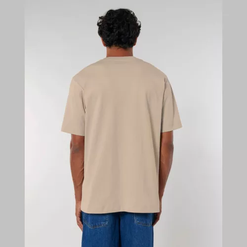 Freestyler uniszex nehézsúlyú póló (L, Desert Dust)