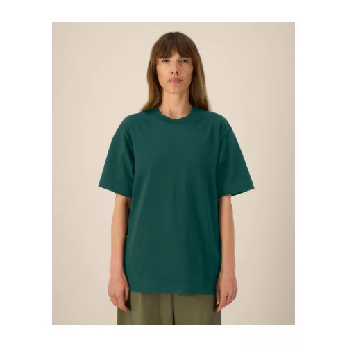 Freestyler uniszex nehézsúlyú póló (L, Glazed Green)