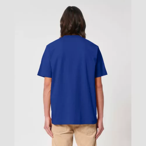 Freestyler uniszex nehézsúlyú póló (L, Worker Blue)