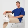 Freestyler uniszex nehézsúlyú póló (L, Worker Blue)