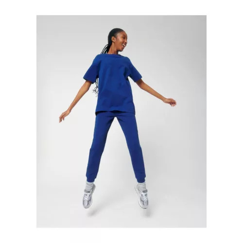 Freestyler uniszex nehézsúlyú póló (L, Worker Blue)