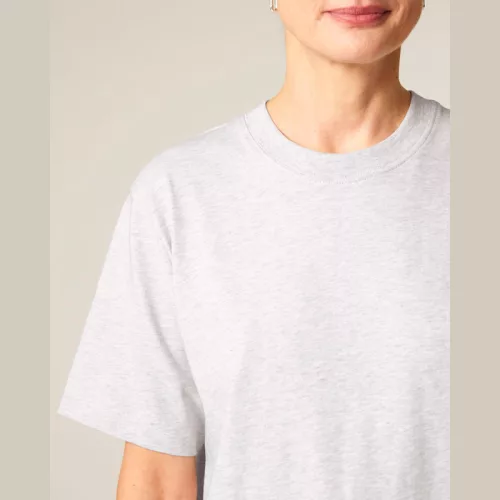 Freestyler uniszex nehézsúlyú póló (L, Cool Heather Grey)