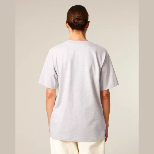Freestyler uniszex nehézsúlyú póló (L, Cool Heather Grey)