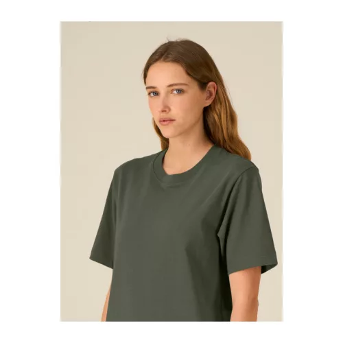 Freestyler uniszex nehézsúlyú póló (L, Khaki)