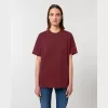 Freestyler uniszex nehézsúlyú póló (L, Burgundy)