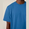 Freestyler uniszex nehézsúlyú póló (L, Mindful Blue)