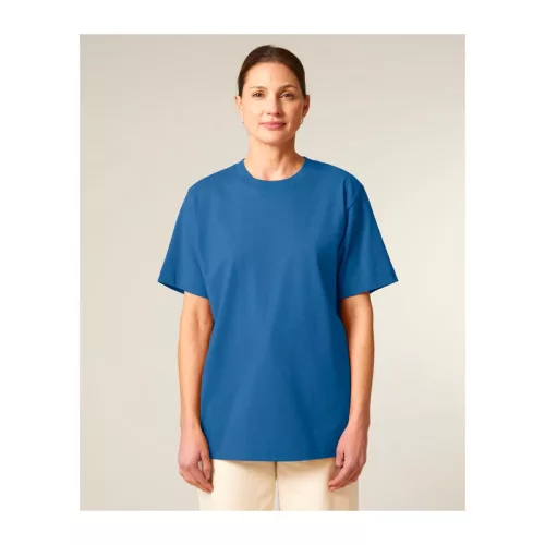 Freestyler uniszex nehézsúlyú póló (L, Mindful Blue)