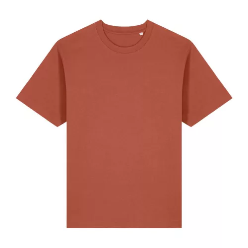 Freestyler uniszex nehézsúlyú póló (L, Heritage Brown)